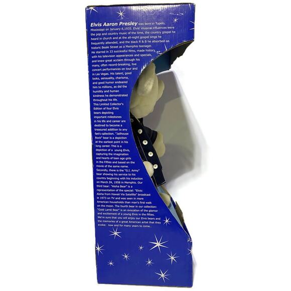 Elvis Presley Artist of the Century Collection Jail House Bear 16 Inches Tall - Picture 5 of 6